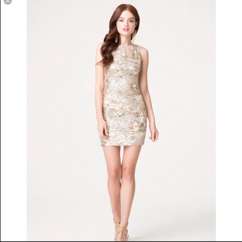 Bebe sequin dress